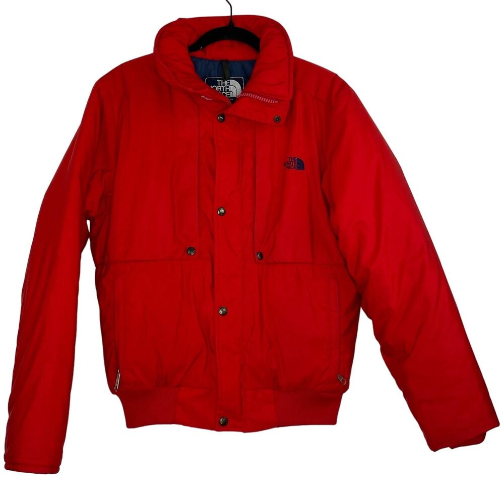 The North Face Red Full Zip Heavy Weight Winter Jacket Men's Medium Made in USA